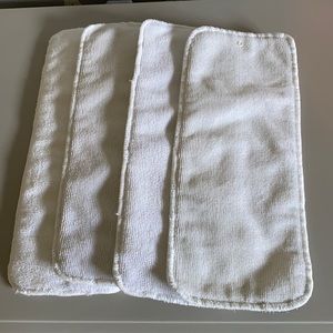 Cloth diaper inserts (4 medium)